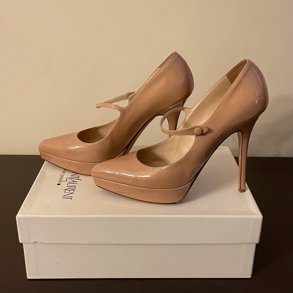Yves Saint Laurent - Lauren 100 Pump Nude pump